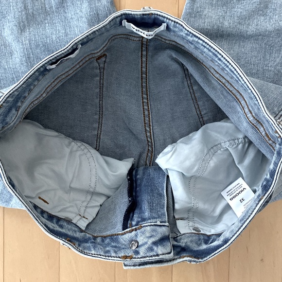 VIGOSS HIGH RISE ACE SKINNY JEANS in LIGHT WASH SZ 14/32 - Picture 13 of 13